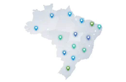 Equipe QMIX Digital — profissionais de SEO em diversas regiões do Brasil